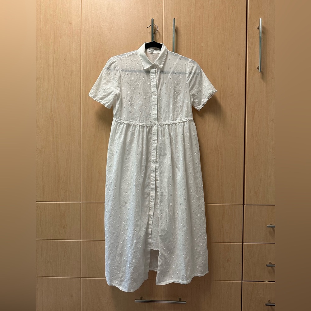 Madewell Clipdot Shirtdress